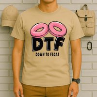 Dtf River Tubing Down To Float Summer Float Trip T-Shirt