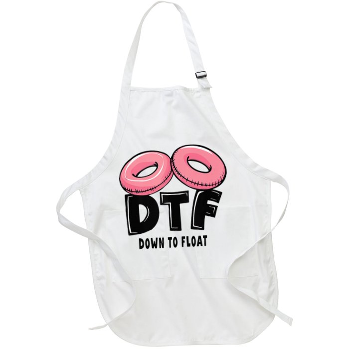 Dtf River Tubing Down To Float Summer Float Trip Apron