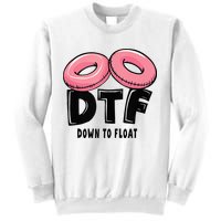 Dtf River Tubing Down To Float Summer Float Trip Sweatshirt