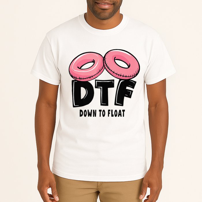 Dtf River Tubing Down To Float Summer Float Trip Tall T-Shirt