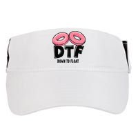 Dtf River Tubing Down To Float Summer Float Trip Adult Drive Performance Visor