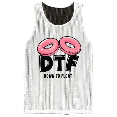 Dtf River Tubing Down To Float Summer Float Trip Mesh Reversible Basketball Jersey Tank