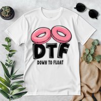 Dtf River Tubing Down To Float Summer Float Trip Premium T-Shirt