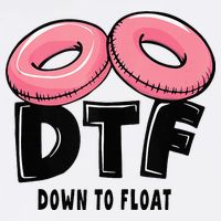 Dtf River Tubing Down To Float Summer Float Trip Baby Bodysuit