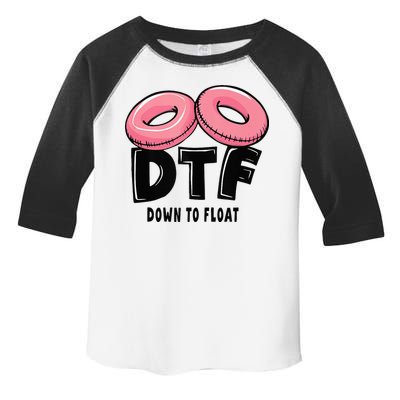 Dtf River Tubing Down To Float Summer Float Trip Toddler Fine Jersey T-Shirt