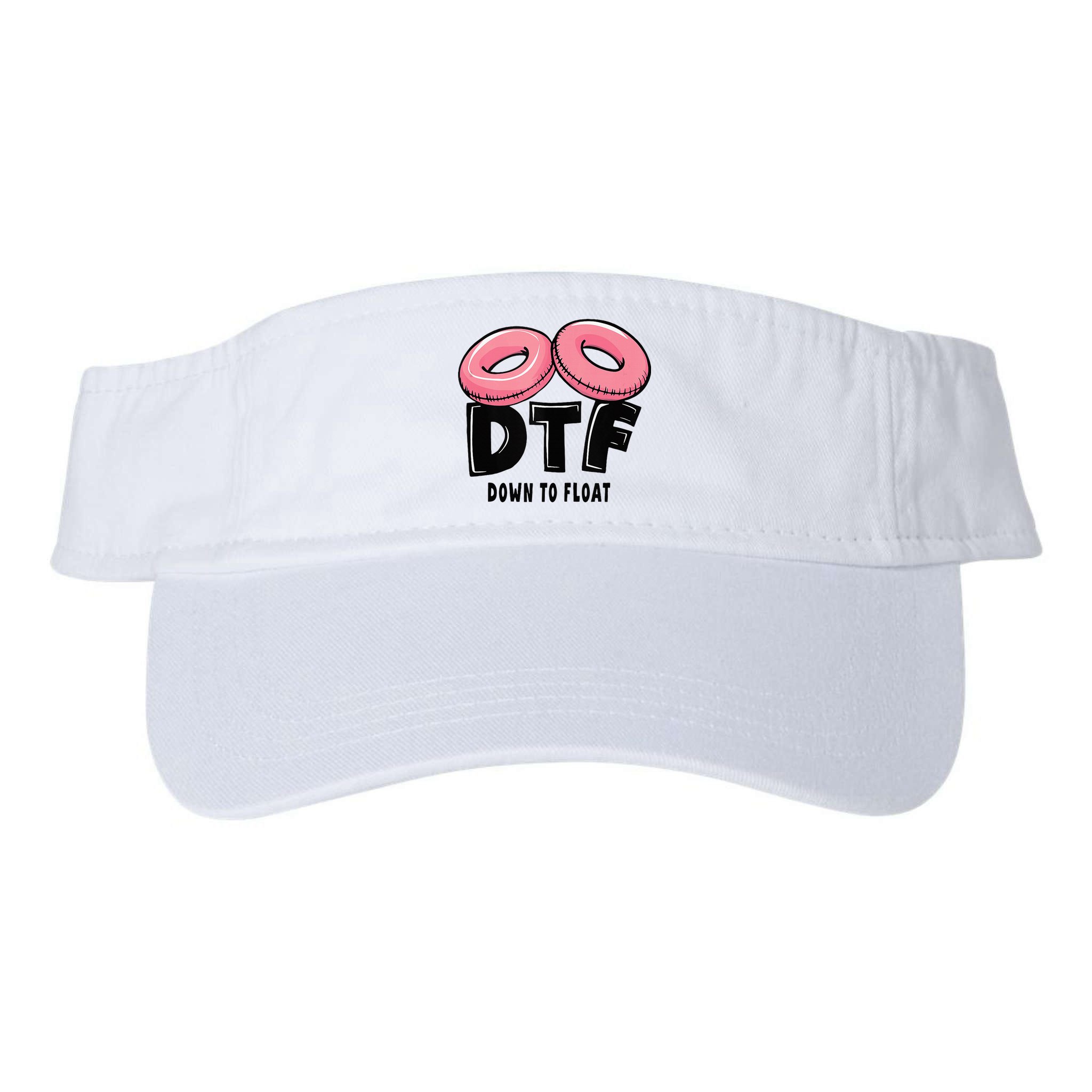 Dtf River Tubing Down To Float Summer Float Trip Visor