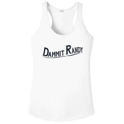 Dammit Randy Trending Funny Quote Ladies PosiCharge Competitor Racerback Tank