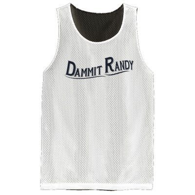 Dammit Randy Trending Funny Quote Mesh Reversible Basketball Jersey Tank