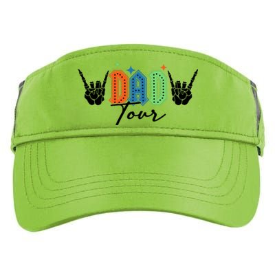 Dad Rock Tour Best Gift For Fathers Adult Drive Performance Visor