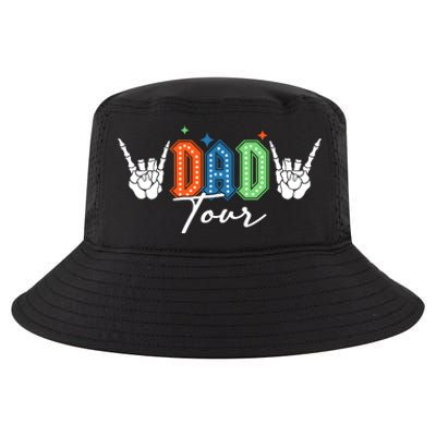 Dad Rock Tour Best Gift For Fathers Cool Comfort Performance Bucket Hat