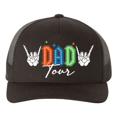 Dad Rock Tour Best Gift For Fathers Yupoong Adult 5-Panel Trucker Hat