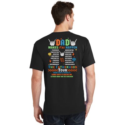 Dad Rock Tour Best Gift For Fathers T-Shirt