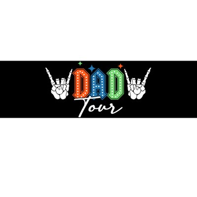 Dad Rock Tour Best Gift For Fathers Bumper Sticker