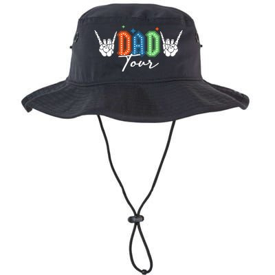 Dad Rock Tour Best Gift For Fathers Legacy Cool Fit Booney Bucket Hat