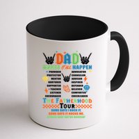Dad Rock Tour Best Gift For Fathers Mug