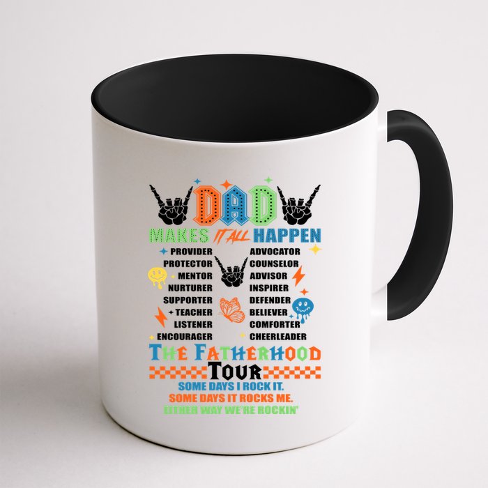 Dad Rock Tour Best Gift For Fathers Mug