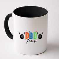 Dad Rock Tour Best Gift For Fathers Mug