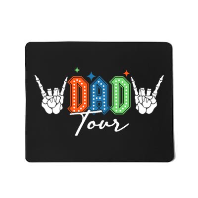 Dad Rock Tour Best Gift For Fathers Mousepad