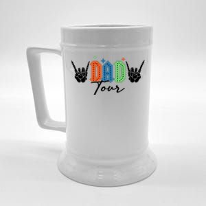 Dad Rock Tour Best Gift For Fathers Beer Stein