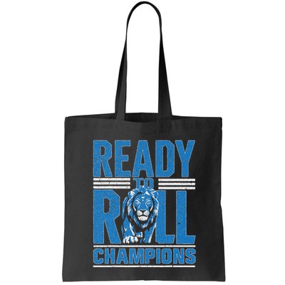 Detroit Ready To Roll Funny Lion Graphic Bag