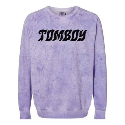 Destiny Rogers Tom Raglan Baseball Colorblast Crewneck Sweatshirt