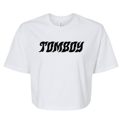 Destiny Rogers Tom Raglan Baseball Bella+Canvas Jersey Crop Tee