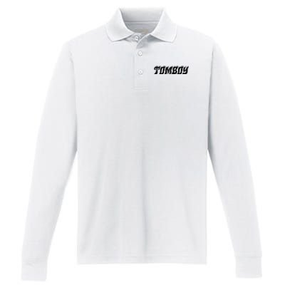 Destiny Rogers Tom Raglan Baseball Performance Long Sleeve Polo