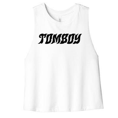 Destiny Rogers Tom Raglan Baseball Women's Racerback Cropped Tank