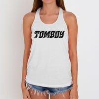 Destiny Rogers Tom Raglan Baseball Women's Knotted Racerback Tank