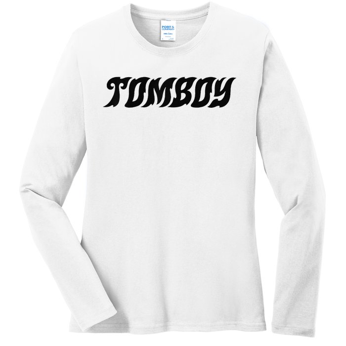 Destiny Rogers Tom Raglan Baseball Ladies Long Sleeve Shirt