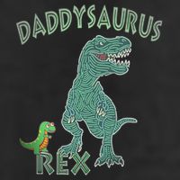 Daddysaurus Rex Tyrannosaurus Dino Dad Funny Gift 11oz C Handle Ceramic Mug
