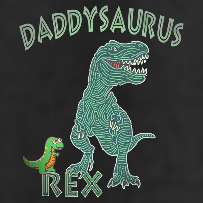 Daddysaurus Rex Tyrannosaurus Dino Dad Funny Gift 11oz C Handle Ceramic Mug