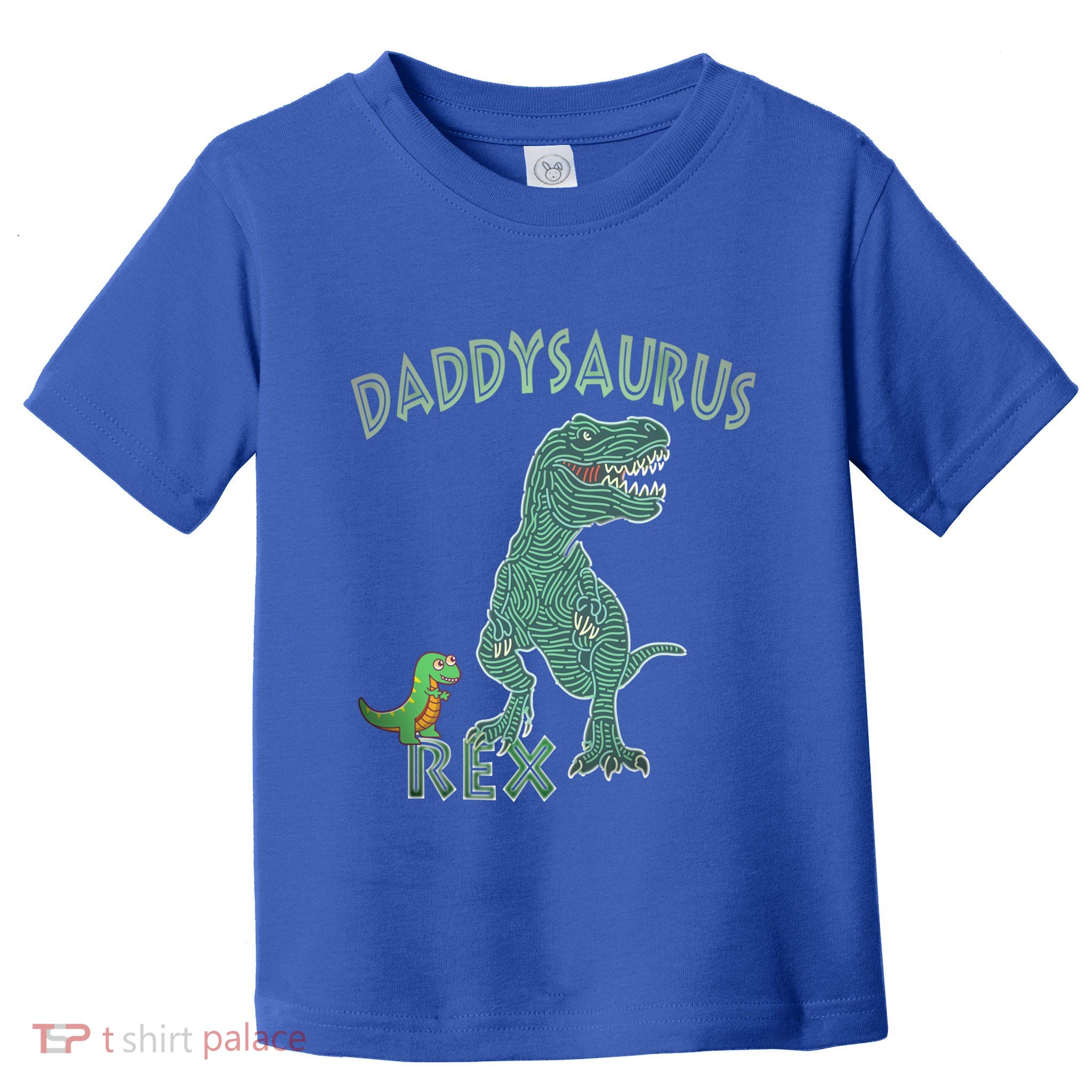 Daddysaurus Rex Tyrannosaurus Dino Dad Funny Gift Toddler T-Shirt