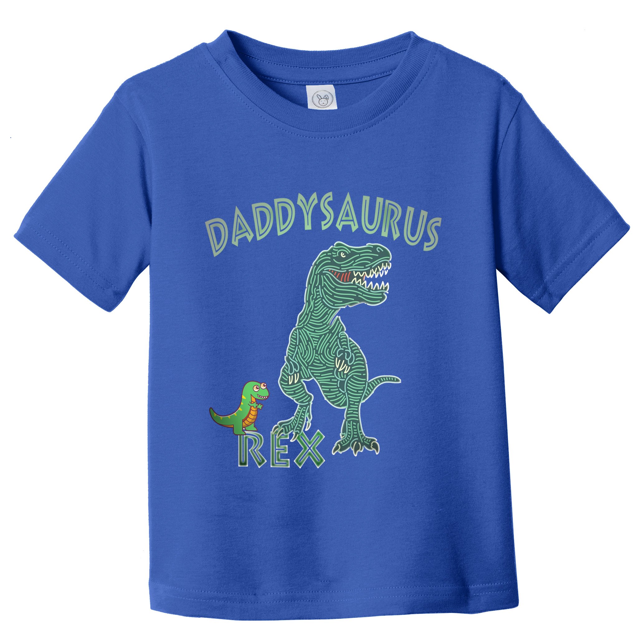 Daddysaurus Rex Tyrannosaurus Dino Dad Funny Gift Toddler T-Shirt
