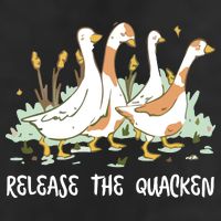 Ducks Release The Quacken Cute Duck Cool Comfort Performance Bucket Hat