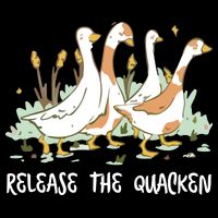 Ducks Release The Quacken Cute Duck Impact Tech Backpack
