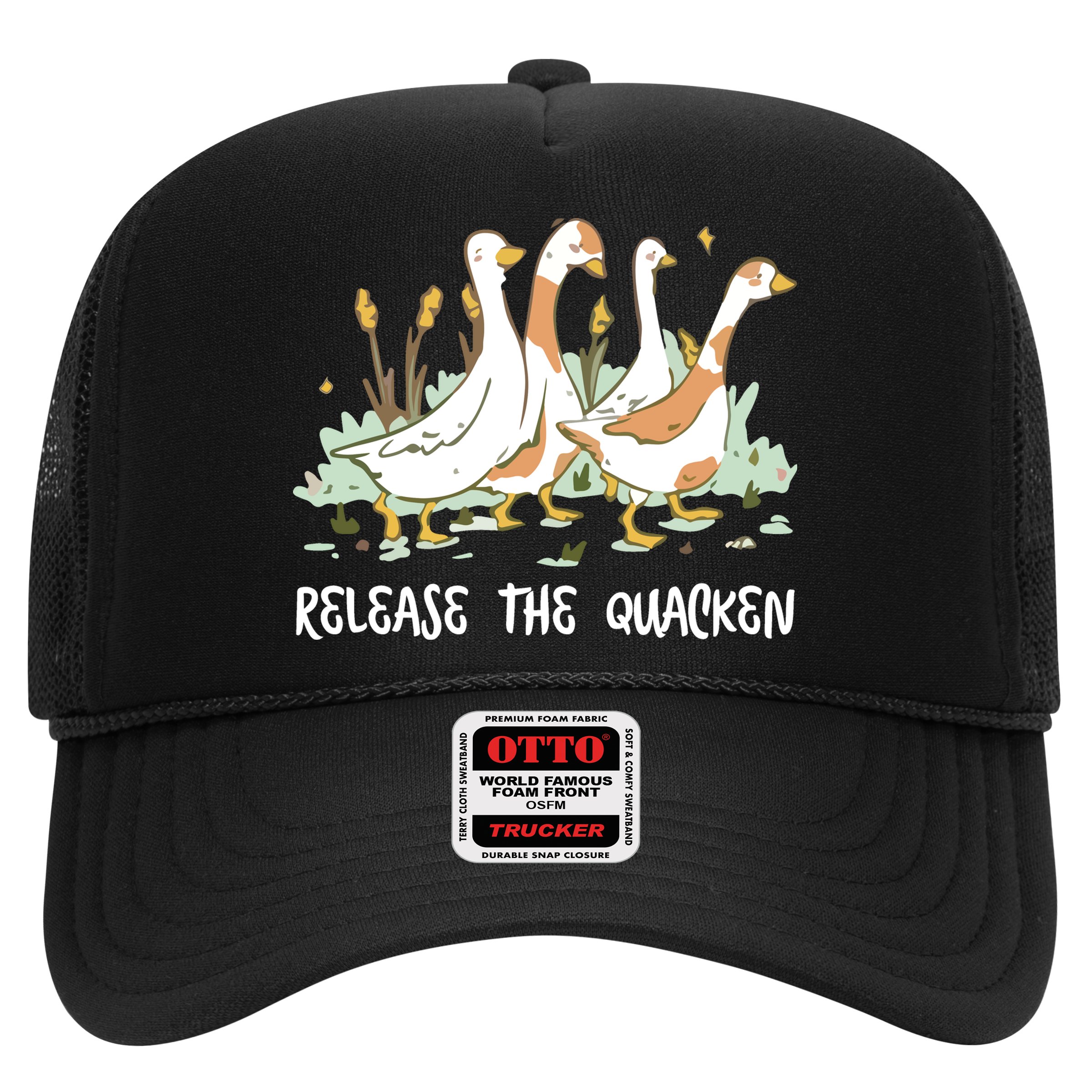 Ducks Release The Quacken Cute Duck Hat