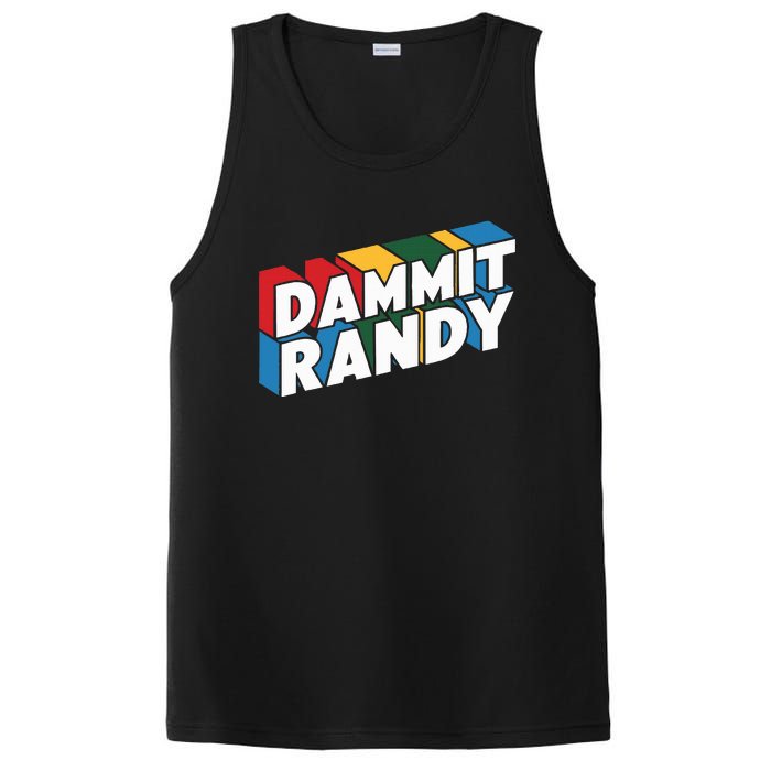 Dammit Randy That Thing PosiCharge Competitor Tank