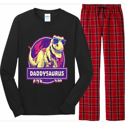 Daddysaurus Rex Tee Classic Sunglasses Gift Long Sleeve Pajama Set