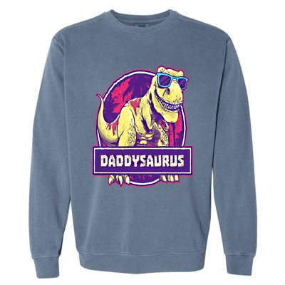 Daddysaurus Rex Tee Classic Sunglasses Gift Garment-Dyed Sweatshirt