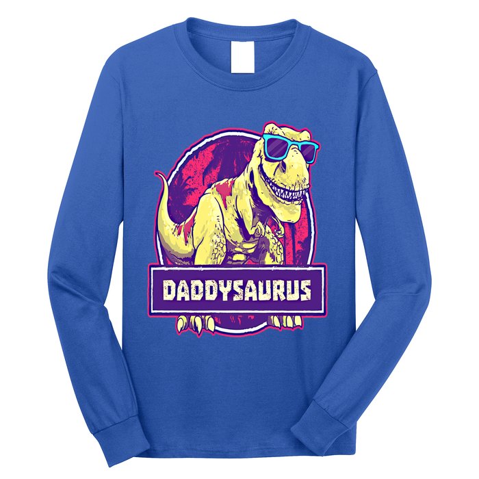 Daddysaurus Rex Tee Classic Sunglasses Gift Long Sleeve Shirt