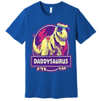 Daddysaurus Rex Tee Classic Sunglasses Gift Premium T-Shirt