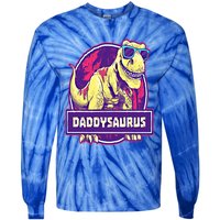 Daddysaurus Rex Tee Classic Sunglasses Gift Tie-Dye Long Sleeve Shirt