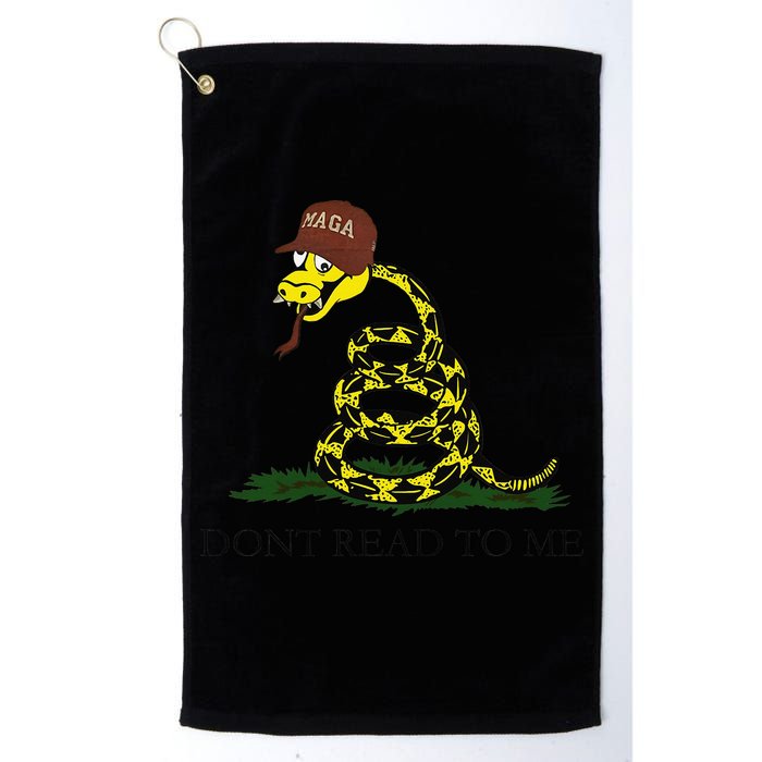 Dont Read To Me Golf Towel
