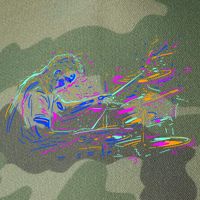 Drummer Abstract Legacy Tie Dye Trucker Hat