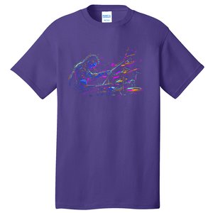 Drummer Abstract Tall T-Shirt