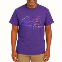 Drummer Abstract Tall T-Shirt