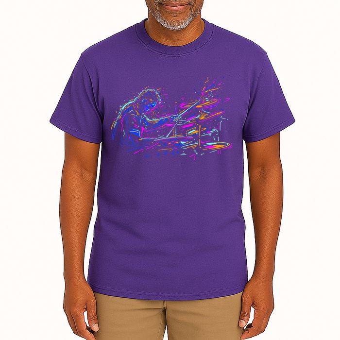 Drummer Abstract Tall T-Shirt