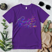 Drummer Abstract Premium T-Shirt
