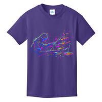 Drummer Abstract Kids T-Shirt